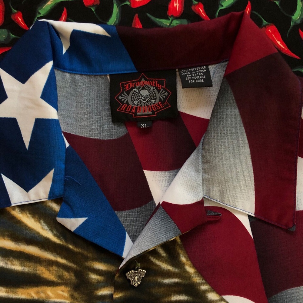 American Flag Button Up - image 3